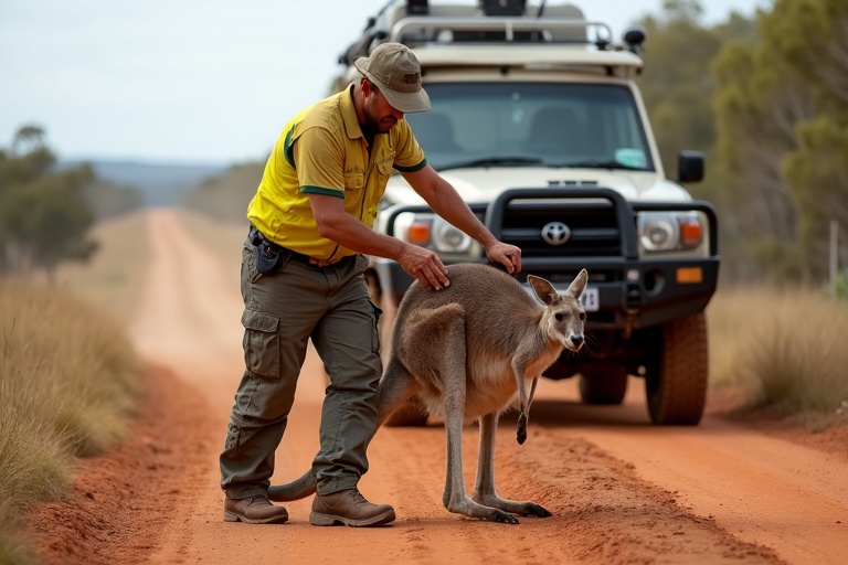 Dead Kangaroo Removal